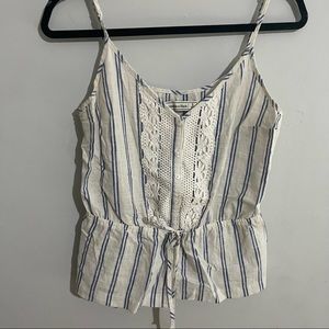 A+F sinched tank top